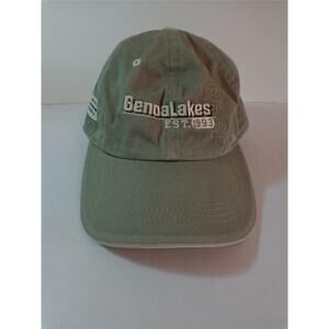 Genoa Lakes Ahead Hat Cap Adjustable Classic Cut -0313T22